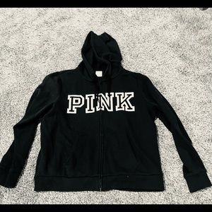 X-Large PINK full zip sweatshirt